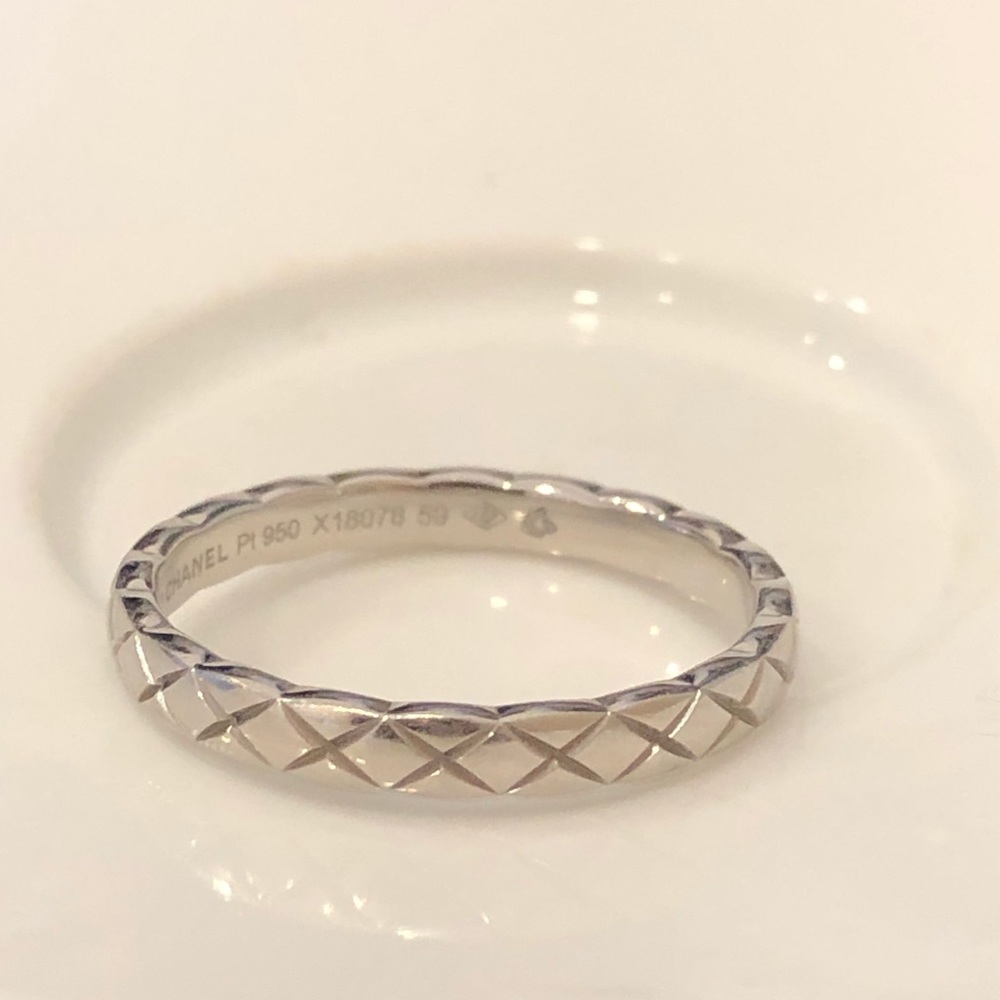 Chanel Coco Crush Platinum Ring